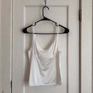 White lingerie top
